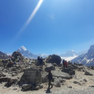 Everest base camp with gokyo lake trek