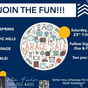 2024 PACIFIC HILLS SPRING GARAGE SALE