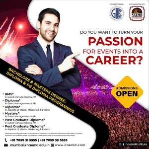 Passion for event management career