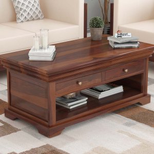 Buy solid wooden coffee table upto 55% off