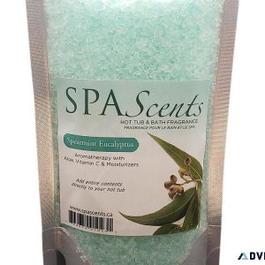 SpaScents 85g Crystal Pouch Spearmint Eucalyptus