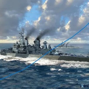 USS IOWA  Battleship WW2