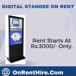 Digital standee on rent starts at rs3000/- only in mumbai