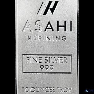 10 oz Silver Bar (Sealed) &ndash Asahi Refining