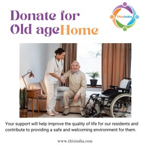 Donate for old age home in noida