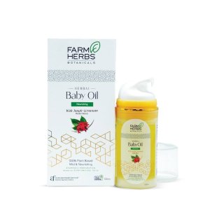 Farmherbs 100% pure herbal baby massage oil