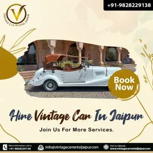 Vintage car on rent in jaipur