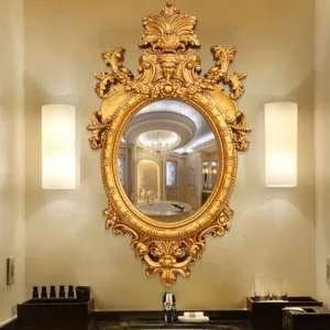 53  x 32  luxury european baroque full length wall mirror