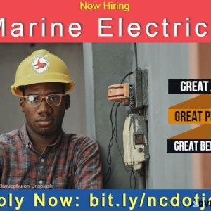 Marine Electrician - NEW HIGHER SALARY