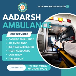 Aadarsh ambulance: ventilator ambulance service in kankarbagh