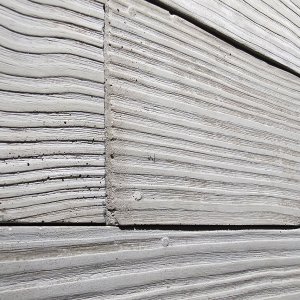 Concrete wooden planks