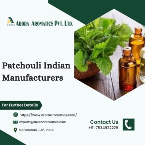 Top patchouli indian manufacturers