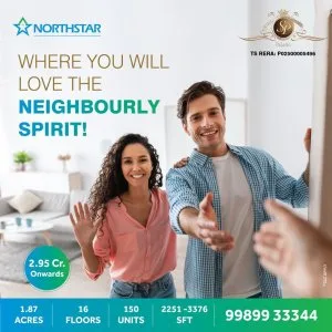 3 & 4 bhk luxury apartments in abids, hyderabad