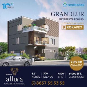 Luxury villas for sale in kokapet, hyderabad