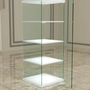 Buy display cabinet with glass doors in uae
