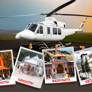 Chardham yatra by helicopter with himalayan edge