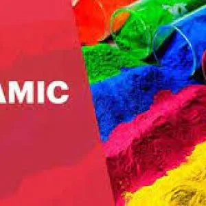 Ceramic stains for tiles and sanitary ware