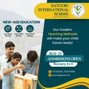 Nursery school admissions in ajmer - sis ajmer
