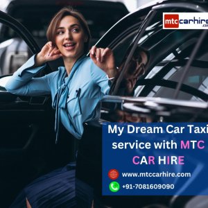Rental car service in Delhi .