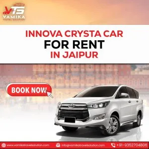 Innova crysta hire in jaipur