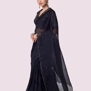 Designer organza sarees