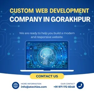 Custom web development company in gorakhpur