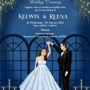Wedding invitation