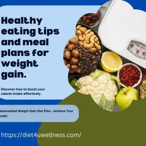 Weight gain diet plan