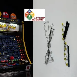 Brickbooster led lighting kit for 10323 lego pac-man arcade set