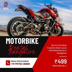 Best bike for rentals in bangalore