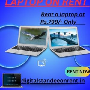 Laptop on rent starts at rs799/- only in mumbai