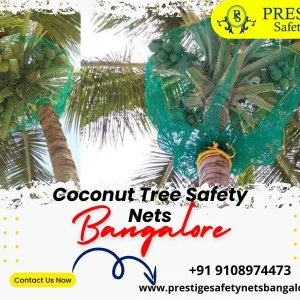 Coconut tree safety nets in bangalore - prestige safety nets