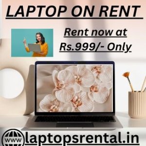 Laptop on rent at rs 999/- only