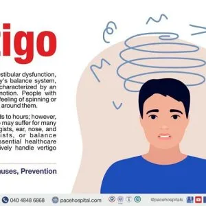 Vertigo - symptoms, causes, and treatment at pace hospitals