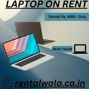 Laptop on rent at rs 899/- only