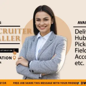Hiring for HR Recruiter  Telecaller in Bhajanpura