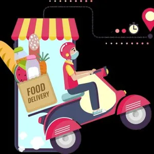 Food delivery app development