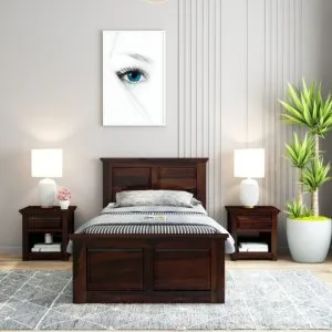 Buy single cot wood online now
