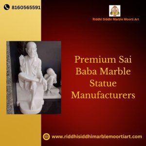 Premium sai baba marble statue manufacturers