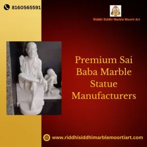 Premium sai baba marble statue manufacturers