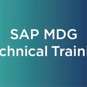 Enhance your career with our sap mdg technical training