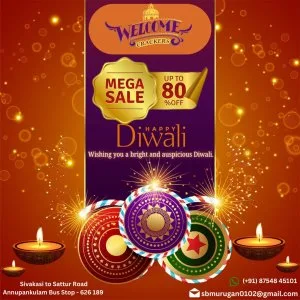 Crackers shop in sivakasi
