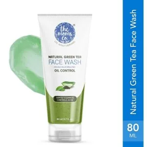 Natural green tea facewash (80ml) with aloe vera