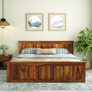 Affordable wooden beds in bangalore