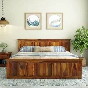 Affordable wooden beds in bangalore