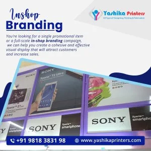 Inshop branding services in india