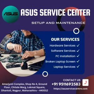 Efficient asus authorised service center in nagpur