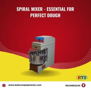 Spiral mixer - essential for perfect dough