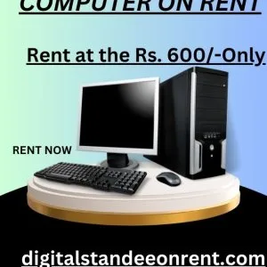 Computer on rent in mumbai rs 600/- only