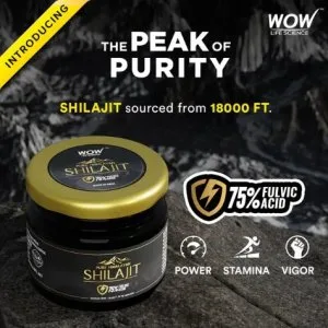 Pure himalayan shilajit by wow skin science